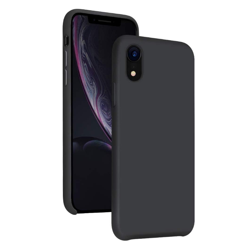 Iphone XR Silicon Black Case